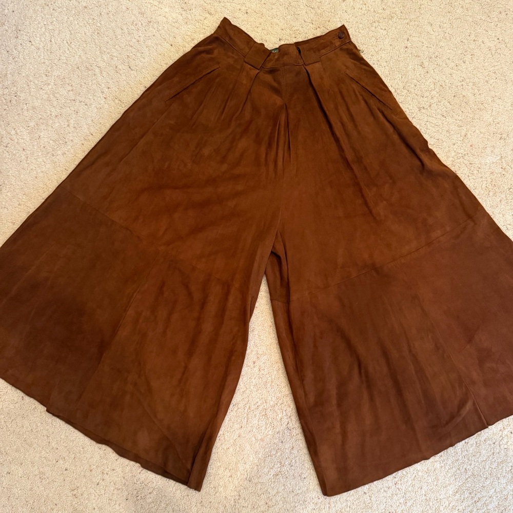 Vintage Ralph Lauren Country Suede Pants